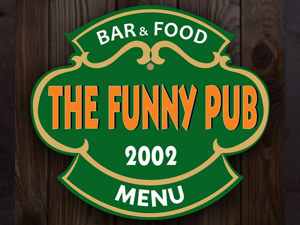 the funny pub 2002 menu