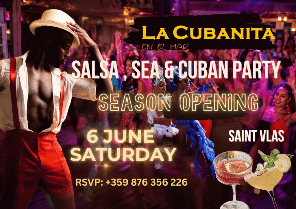 Sunny Beach events dancer from Cuba