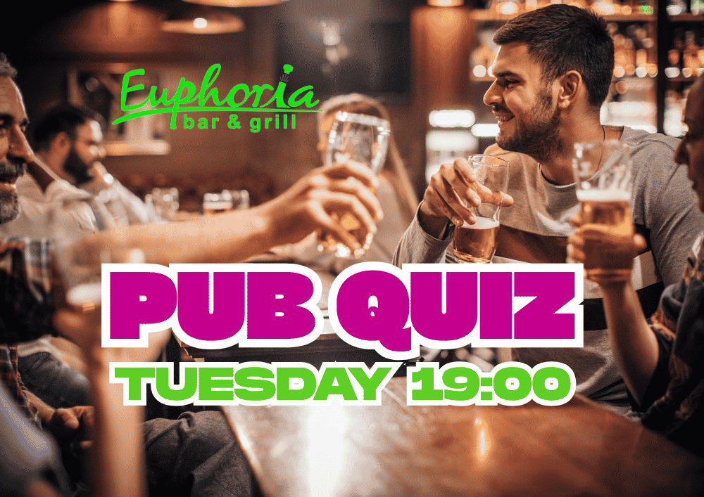 pub quiz sunny beach event